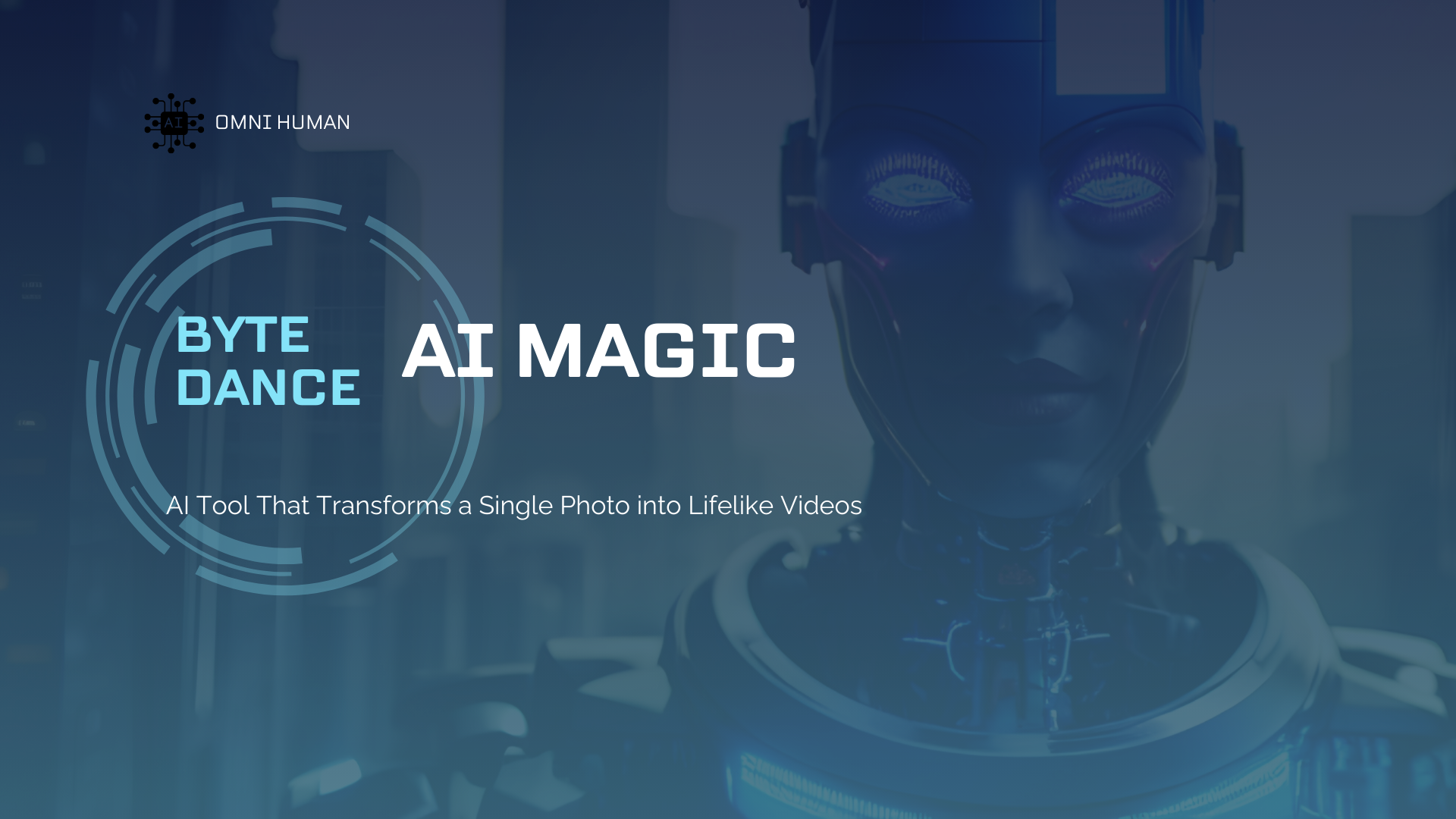 OmniHuman: ByteDance’s AI Breakthrough That Turns a Single Photo into a Dynamic Video
